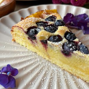 The ultimate Blueberry Cake with Vanilla Pudding - Yummy-Cooking